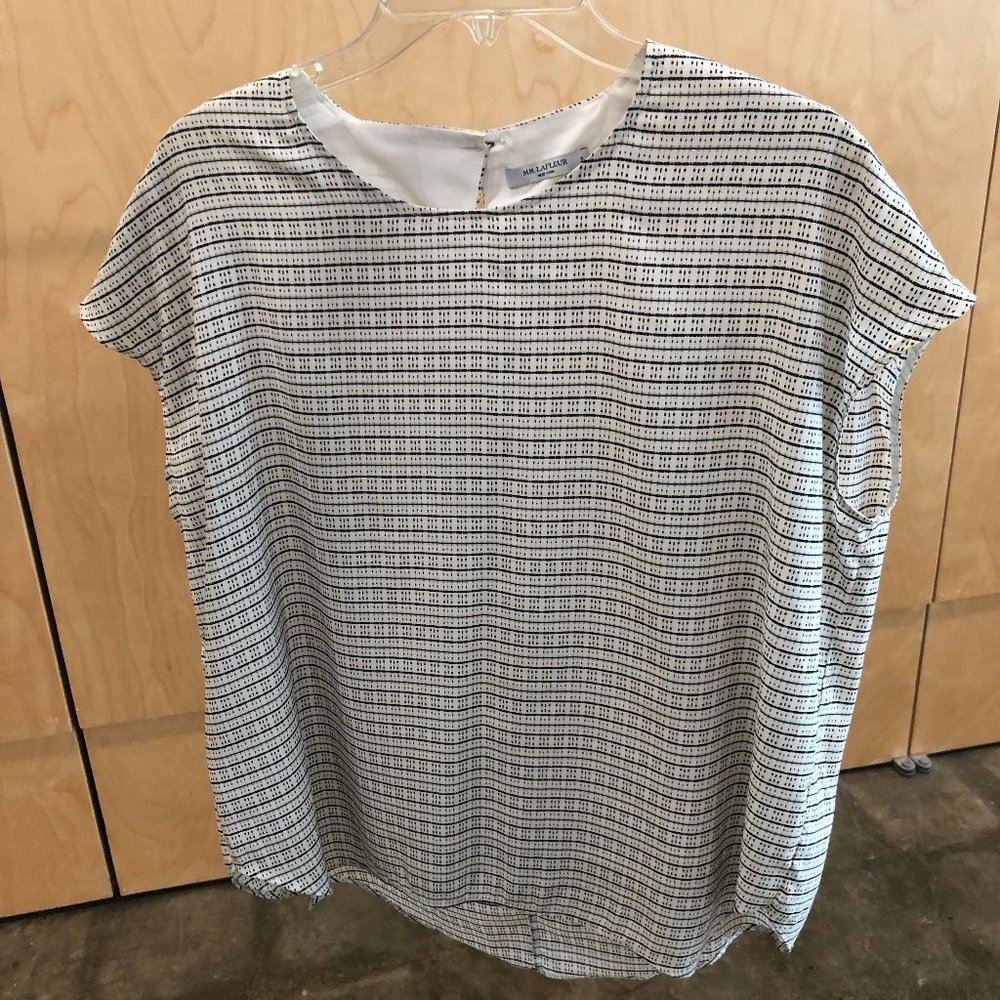 MM Lafleur Dideon top Domino print